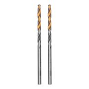 Сверло спиральное по металлу 3,2 x 65мм, Р6М5, Golden Tip, многогранная заточка, 2шт. Denzel