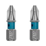 Бита PH2х25мм, сталь S2, шестигр., 2 шт. Gross