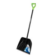 Лопата для уборки снега пластиковая Profi, 550 х 415 х 1405 мм, алюминиевый черенок, Palisad